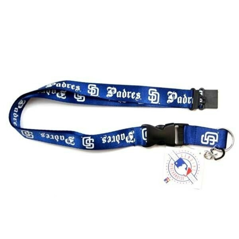 San Diego Padres Old English Lanyard Keychain Brand New MLB Licensed New